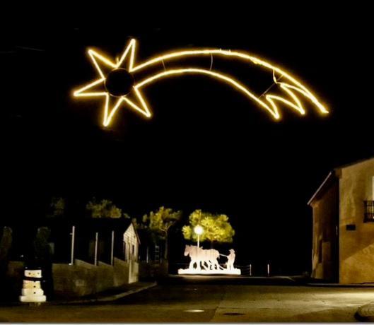 Imagen: Navidad en las calles de los pueblos de La Val de Alferche el 02 de enero de 2023.