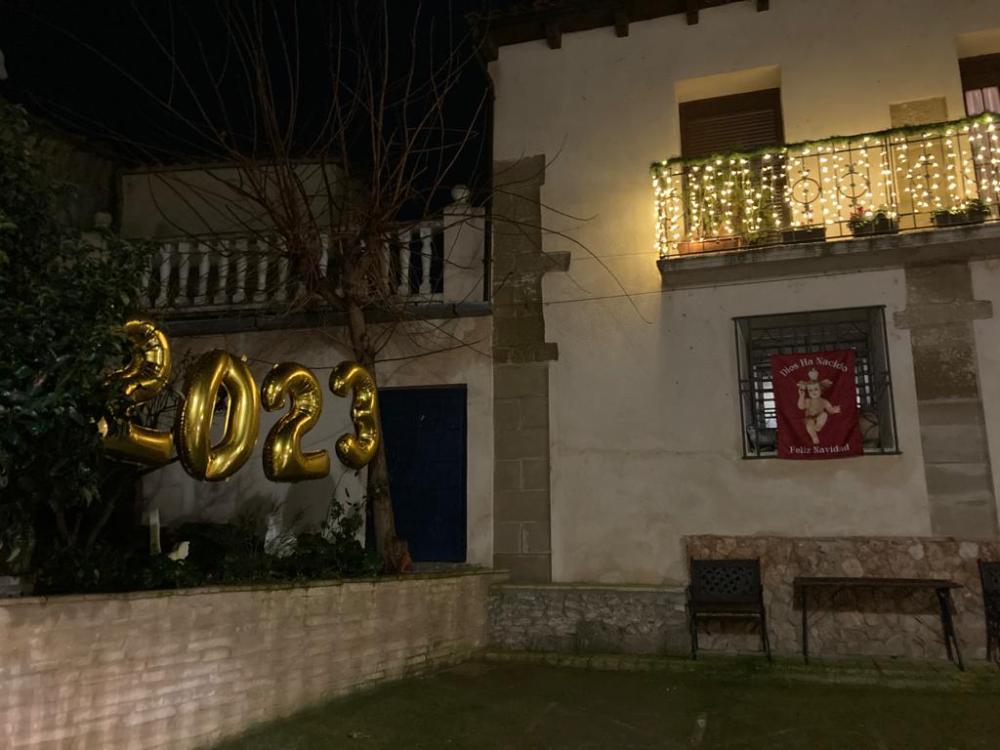 Imagen: Navidad en las calles de los pueblos de La Val de Alferche el 02 de enero de 2023.