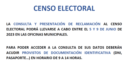 Imagen CENSO ELECTORAL