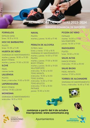 El municipio de Ilche disfrutará de tres actividades deportivas durante...