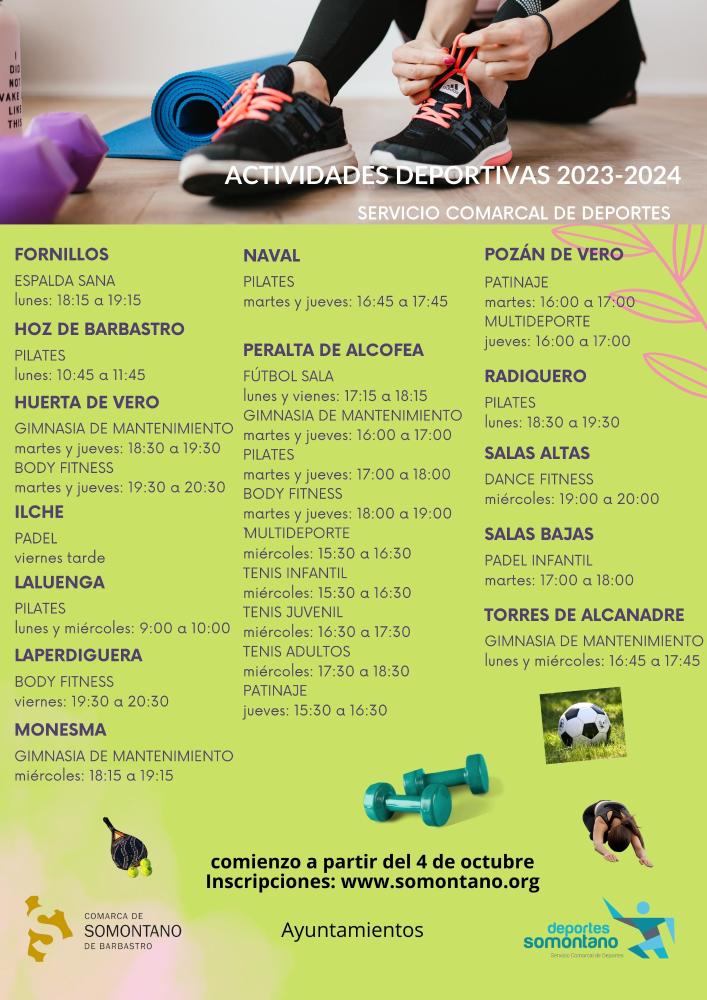 Imagen El municipio de Ilche disfrutará de tres actividades deportivas durante el curso 2023-2024