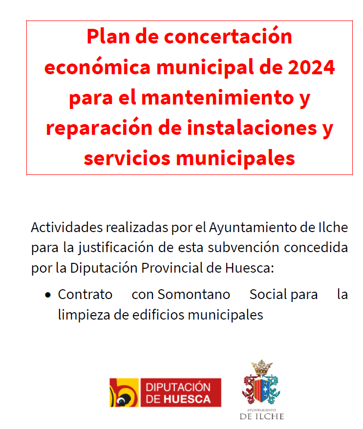 Imagen Ilche se acoge al Plan de Concertación Económica de la DPH