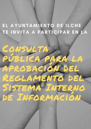 Consulta pública para la aprobación del Reglamento del Sistema Interno...