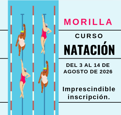 Imagen Abiertas las inscripciones para el curso de natación en Morilla