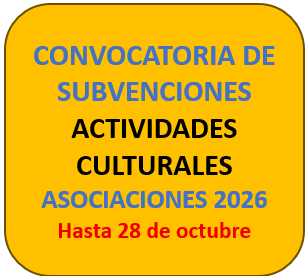 Convocatoria de ayudas para las Asociaciones