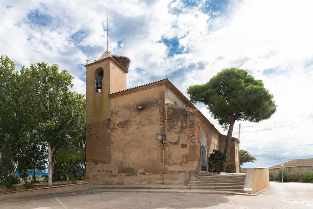 Imagen: Ilche. Iglesia de San Juan Bautista siglo XVIII