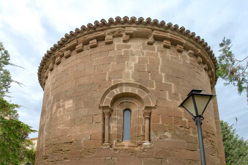 Imagen: Monesma de San Juan. Iglesia parroquial de la Inmaculada, siglo XII.