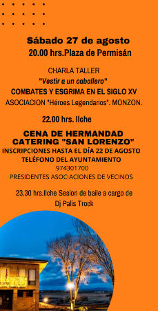 Imagen Importante. Inscripciones para la Cena de Hermandad